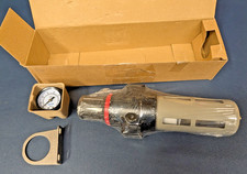 Compressed Air Pressure Filter Regulator Airtac Bfr4000-c 12 Npt 0-140 Psi Compressed Air Pressure Filter Regulator Airtac Bfr4000-c 12 Npt 0-140 Psi