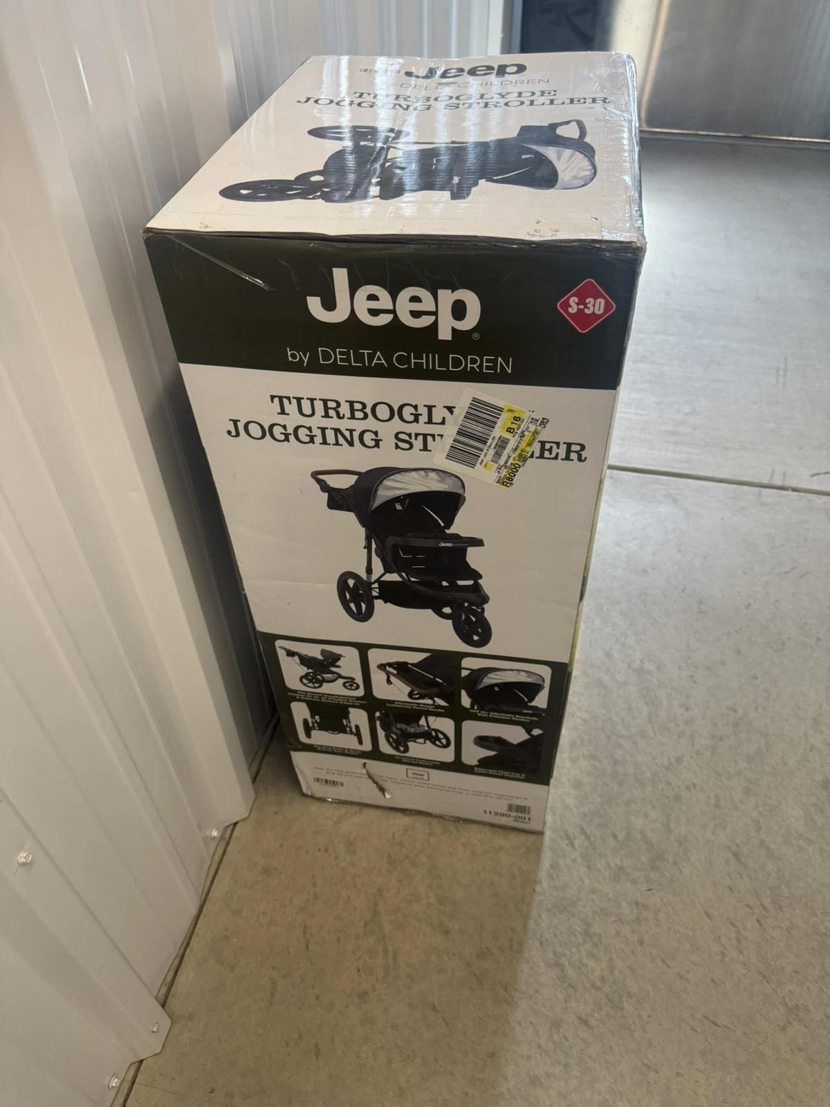 🚙 Jeep TurboGlyde Jogging Stroller by Delta Children – Black
Opens in a new window or tab