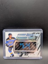 2023-24 Upper Deck Engrained Matthew Kessel Rookie Silver Stick Auto /299 Blues