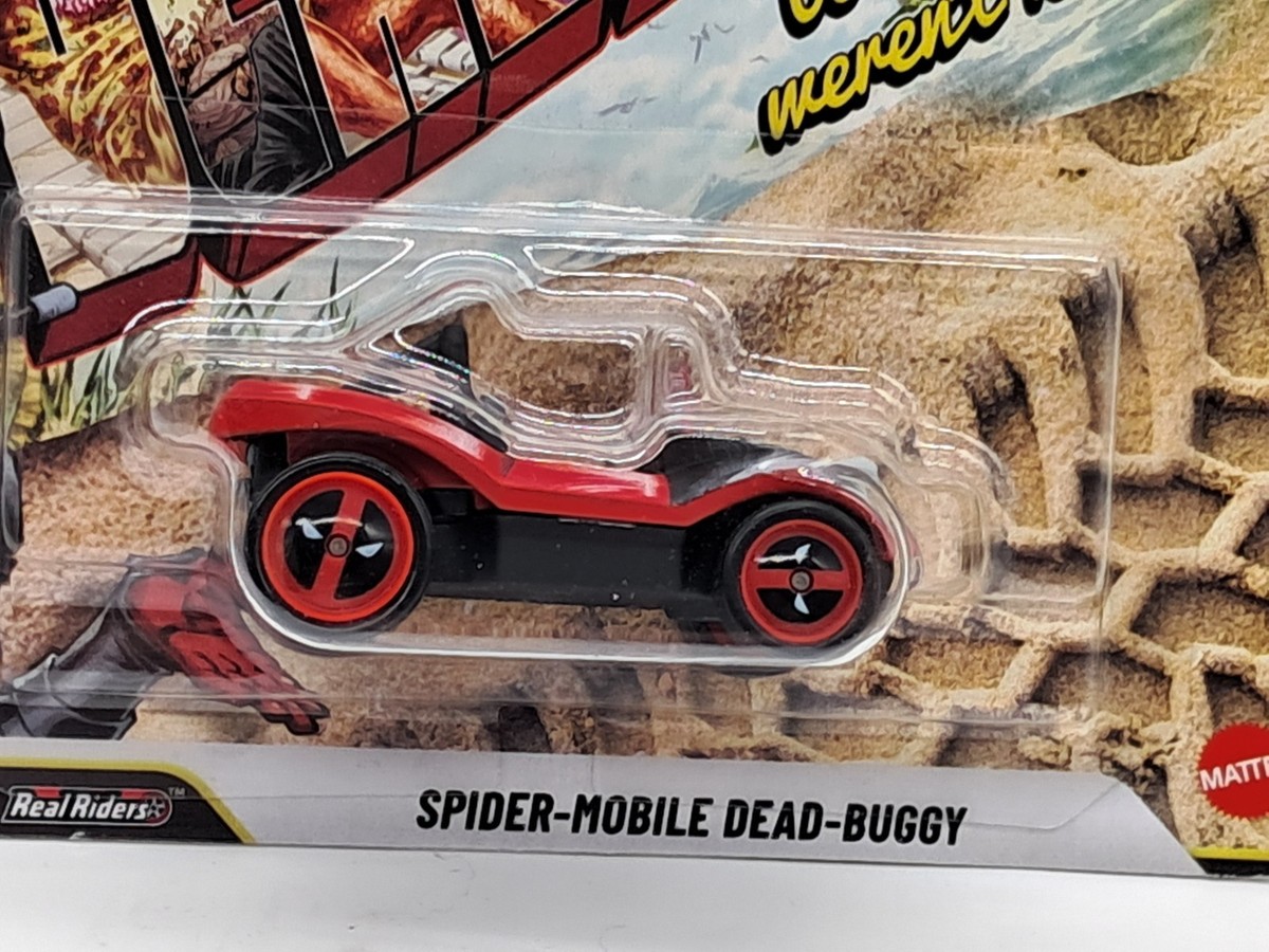 2025 Hot Wheels Premium Spider-Mobile Dead-Buggy Real Riders