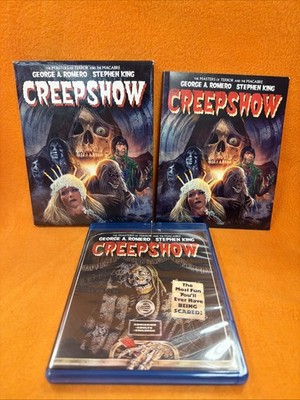 Creepshow 1982 Blu-Ray 2018 Shout! Factory Collector's Slipcover  