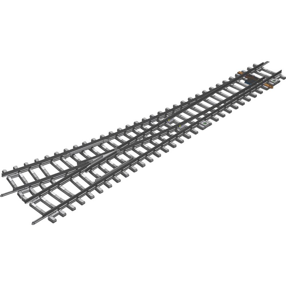 Aiguillage Piko H0 Voie A pour créer une gare de triage miniature réaliste en famille dans votre salon