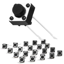 Tactile Tact Push Button Switch 6x6x5mm Micro Momentary Tact Switch2 pin 20 p...