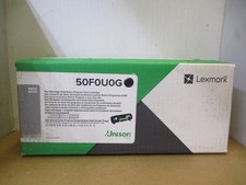 New Sealed Genuine OEM Lexmark 50F0U0G Ultra High Yield Black Toner MS510 MS610