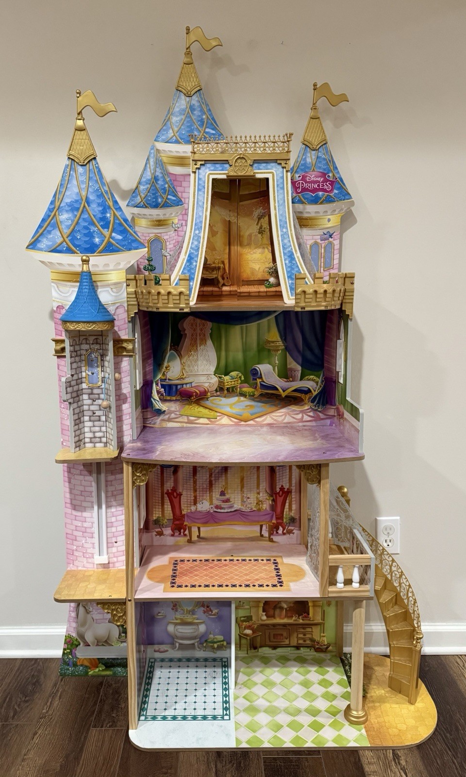 KidCraft Disney Princess Royal Celebration Dollhouse