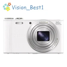 SONY Cyber-Shot DSC-WX300 Digital Camera 18.2MP 20x Optical Zoom AF Lock White