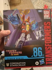Transformers The Movie Coronation Starscream Studio Series 86 New Factory Sealed