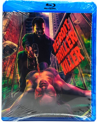 Detroit Driller Killer - Slasher Horror - SRS Cinema Blu-ray BRAND NEW SEALED
