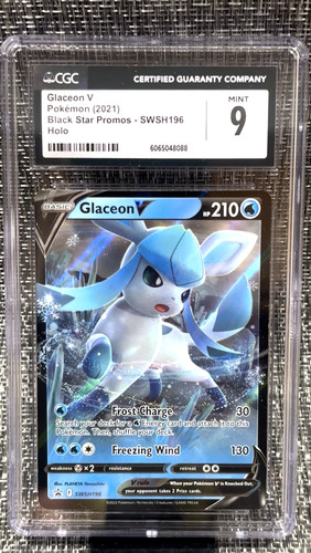 Glaceon V graded CGC 9 for sale on eBay