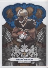 2010 Panini Crown Royale Blue 21/100 Pierre Thomas #63 11pj