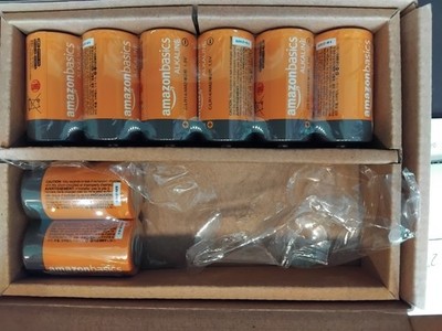 Amazon Basics C-Batterien 1,5 V Alkaline 8er Pack   5 Jahre lagerfähig