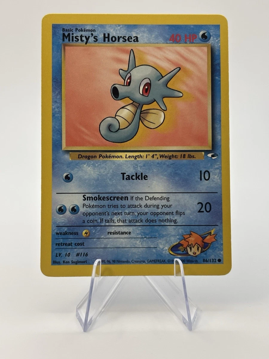 Pokémon Misty In Pokémon Individual Trading Cards for sale | eBay