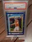2024 PANINI DONRUSS OPTIC PREV-BLUE SCOPE #369 BO NIX PSA 10