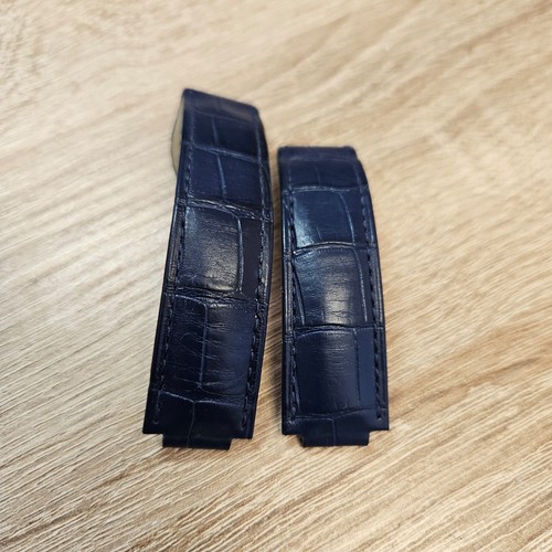 Cartier Alligator Uhrenarmband Blau - Bild 3 von 13