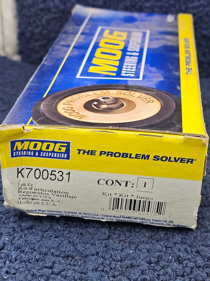 Звено стабилизатора передней подвески Moog K700531 подходит для AMC Javelin 1968-1969 годов выпуска - Изображение 2 из 4