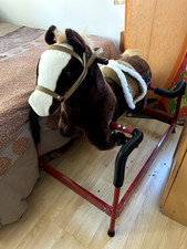 Kids Rocking / Bouncy Horse with Springs and Sound Effects - 132lb Cap