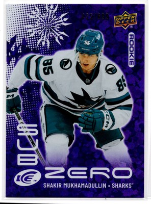 2024-25 Ice Sub Zero Shakir Mukhamadullin 435/699 San Jose Sharks #SZ-SM