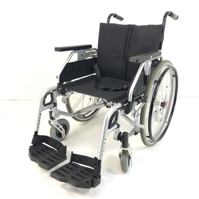 B+B Pyro Light Optima Rollstuhl Faltrollstuhl Sitzbreite 48 cm Reise Reha K6394