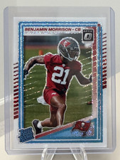 Panini 2025 Donruss Optic Benjamin Morrison Buccaneers Rookie White Sparkle SSP