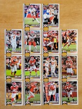 2026 Topps Football KANSAS CITY CHIEFS Complete Team Set of 14 Cards