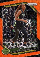 2025 Panini Prizm WNBA #36 Ezi Magbegor Orange Velocity Prizm
