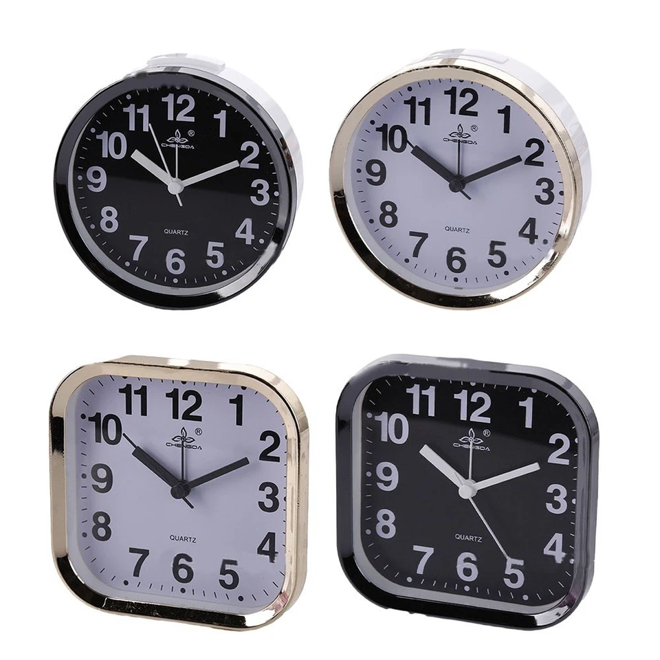 Decoration Alarm Clock 11.8*4.6*11.8cm Creative Alarm Clock Square Tools - Image 3 of 4