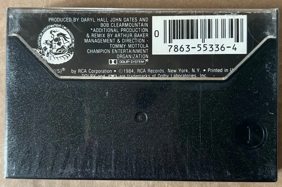 Daryl Hall John Oats - Big Bam Boom w/ bonus track - Cassette - Brand New - Image 2 of 2