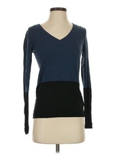 DKNY Women Blue Pullover Sweater XS