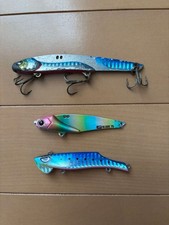 Shimano Metal Jig Set of 3, 18g-40g, Surfcasting, Used, Fishing Lure