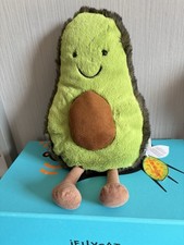 Jellycat Amuseables Avocado BNWT Original Tags Medium New With Tags