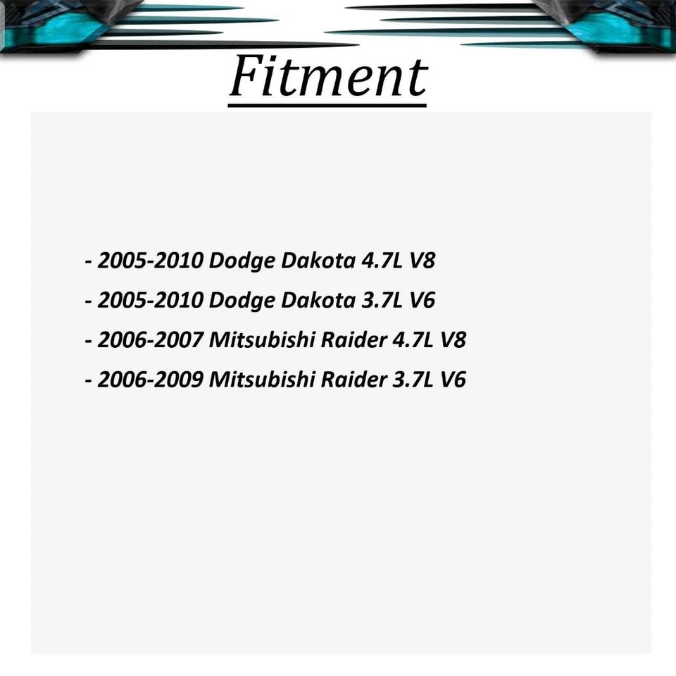 2x Kit de pernos de leva de alineación delantera Mevotech para Dodge Dakota 2005 2006 2007 2008 Foto 2 de 4