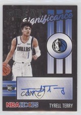 2020-21 Panini NBA Hoops Great SIGnificance Tyrell Terry #GS-TTY Auto 6f8