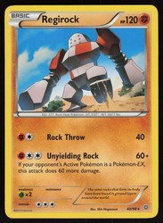Regirock 40/98 Ancient Origins Holo Rare Deck Exclusive