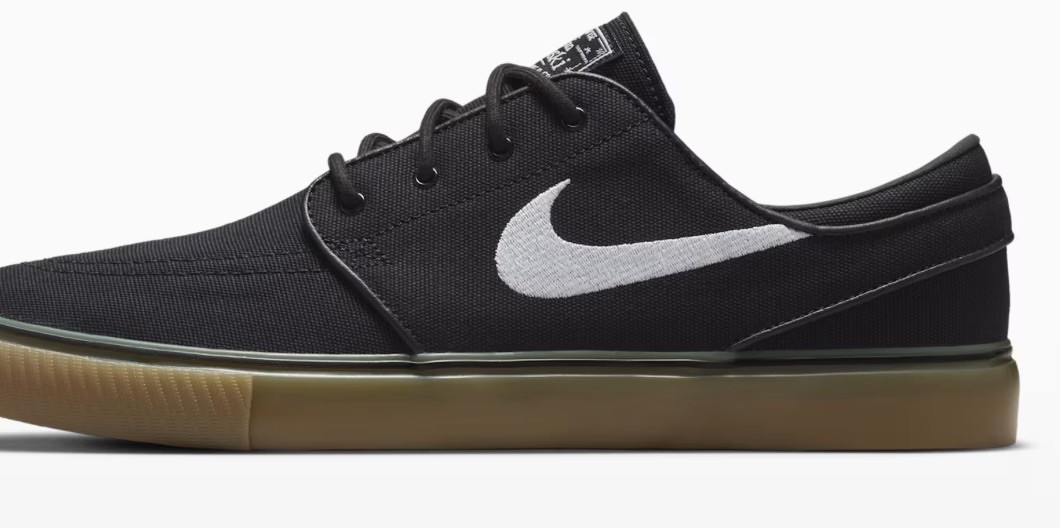 Nike SB Zoom Stefan Janoski Black Gum Skate Shoes AQ7475-003
