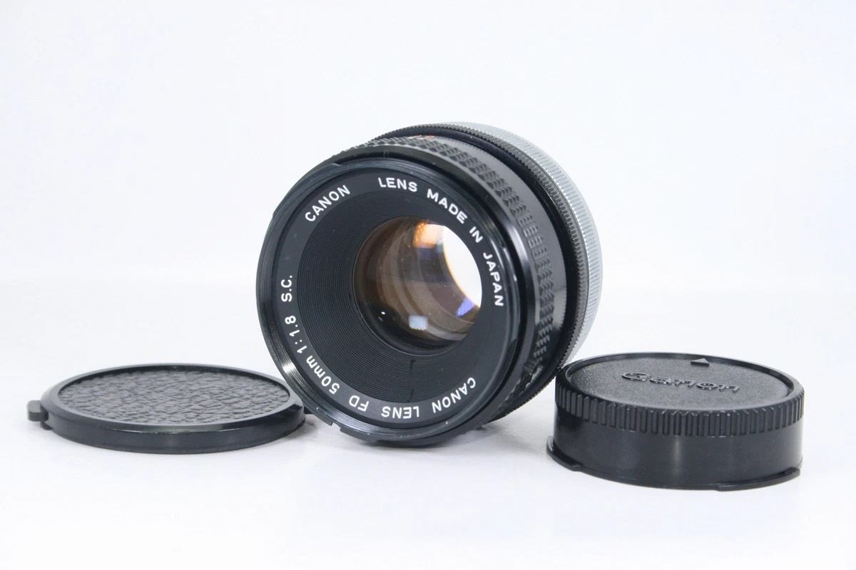 CANON FD 50mm F1.8 S.C. 光学清掃済み#234 CANON FD 50mm F1.8 S.C. 光学清掃済み#234 Canon FD f/1.8 Camera Lenses
