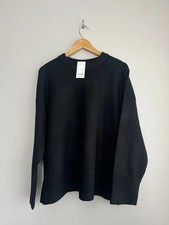 New Look Maternity Black Crew Neck Jumper Size UK XL Brand New with Tags RRP £18