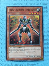 ABYR-DE008 Heroischer Herausforderer - Extra Schwert Yu-Gi-Oh Karte 1. Auflage Neu
