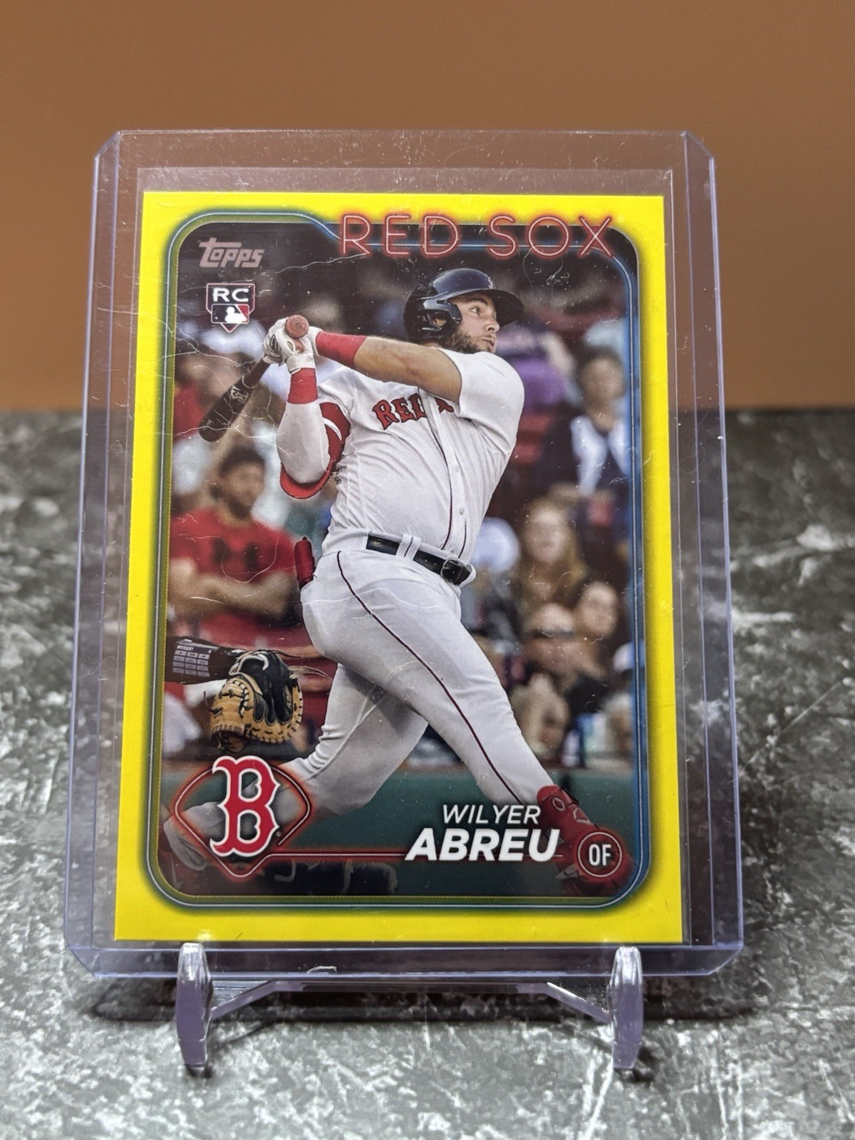 Wilyer Abreu 2024 Topps Series 2 - #672 Yellow (RC)