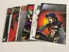 RAZOR UNCUT #15 16 19 25 30 49 (LONDON NIGHT/HARTSOE/06251061) SET LOT OF 6