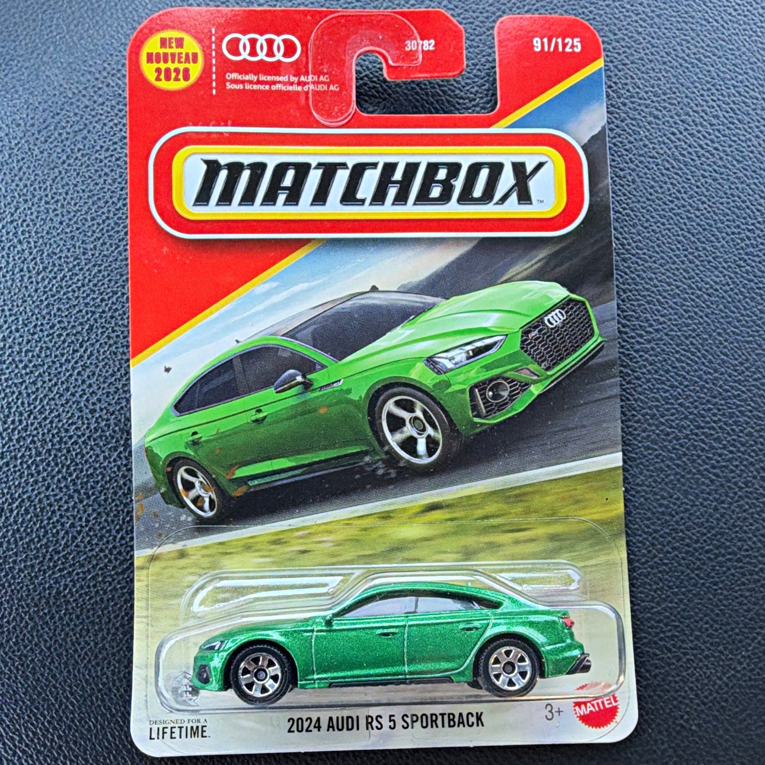 Matchbox 2024 Audi RS 5 Sportback Green 1:64 Diecast Car 91/125