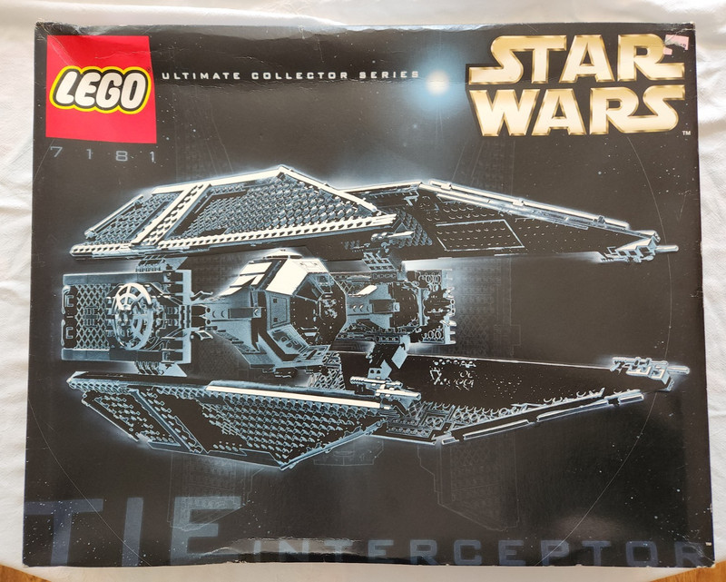LEGO Star Wars 7181 - TIE Interceptor (2000) New Toy  / Complete Set