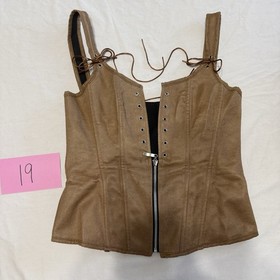 Charmian Brown Corset W/ Matching Underwear 