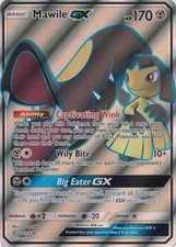 Lightly Played Mawile GX - 227/236 - Full Art Ultra Rare Pokemon Unified Minds on eBay