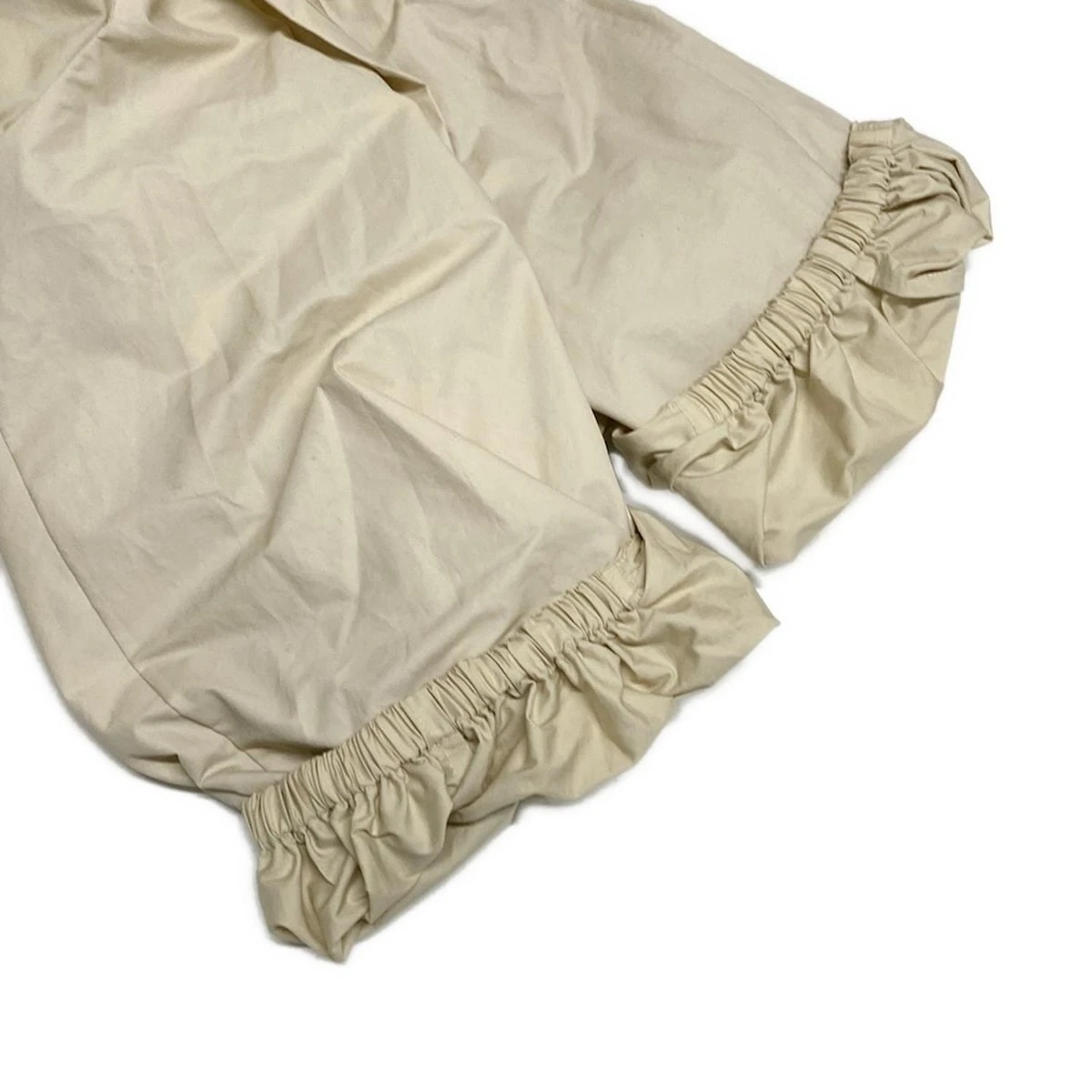 Cappotto donna originale CHANEL P50940 beige cotone nylon