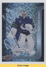 2024-25 Upper Deck Series 1 Dazzlers Blue Thatcher Demko #DZ-3 READ 0h3h