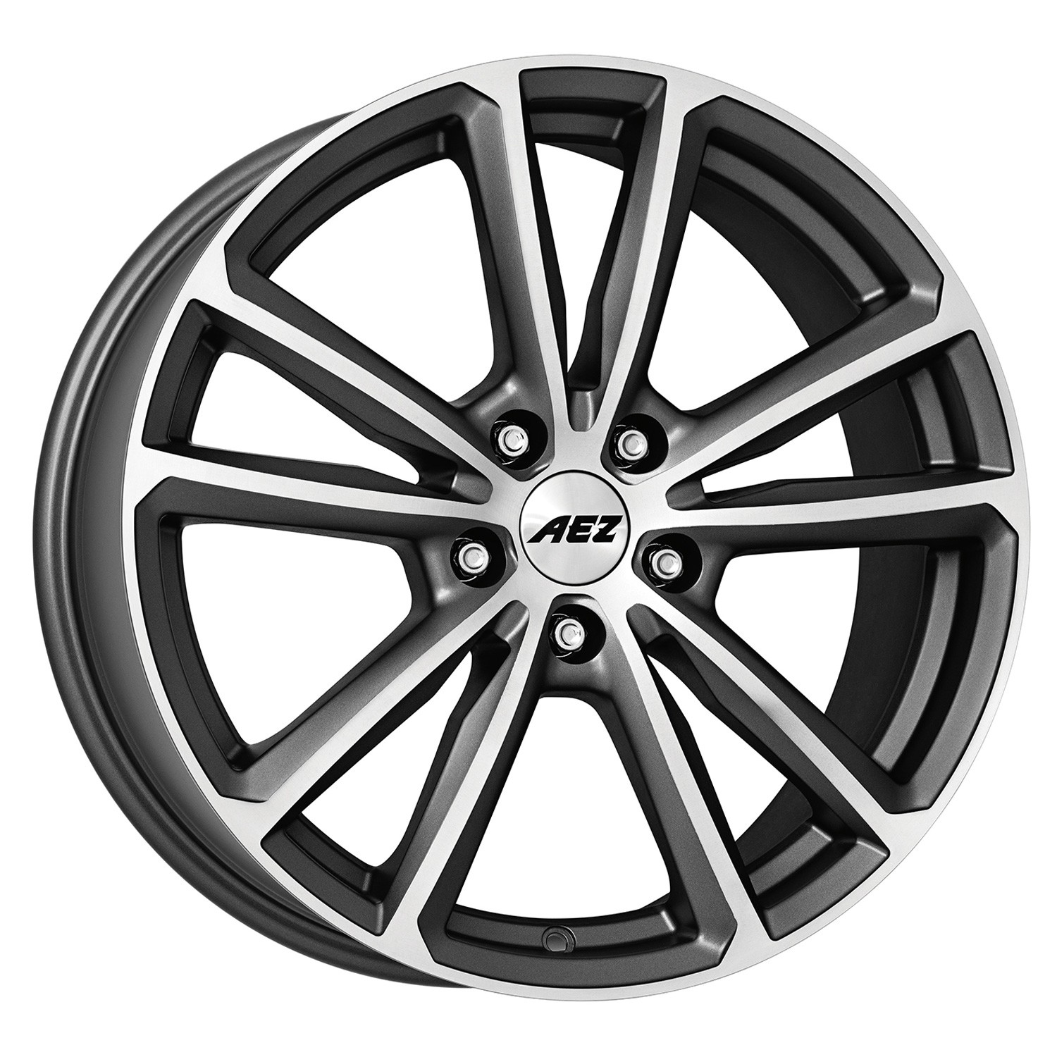 AEZ Wheels Tioga titan 7.5Jx18 ET25 5x112 for Audi A4 A5 A6 A7 A8 Q5
