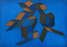 Achille Perilli | Omaggio a Lionello Venturi | 1991 | Acquaforte e Acquatinta