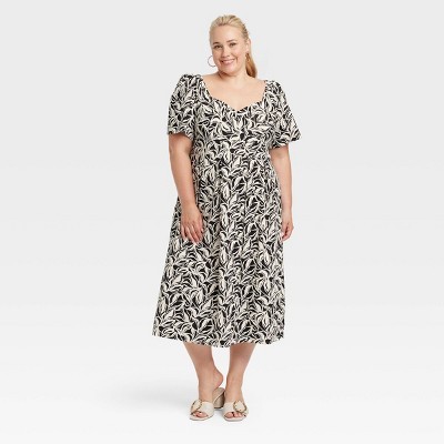 Women's Short Sleeve Midi Dress - A New Day | eBay Women's Short Sleeve Midi Dress - A New Day | eBay