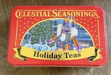 Celestial Seasonings Holiday Teas Tin