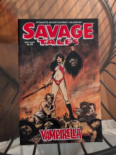 SAVAGE TALES VAMPIRELLA #1  HACK VARIANT